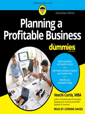 cover image of Planning a Profitable Business For Dummies